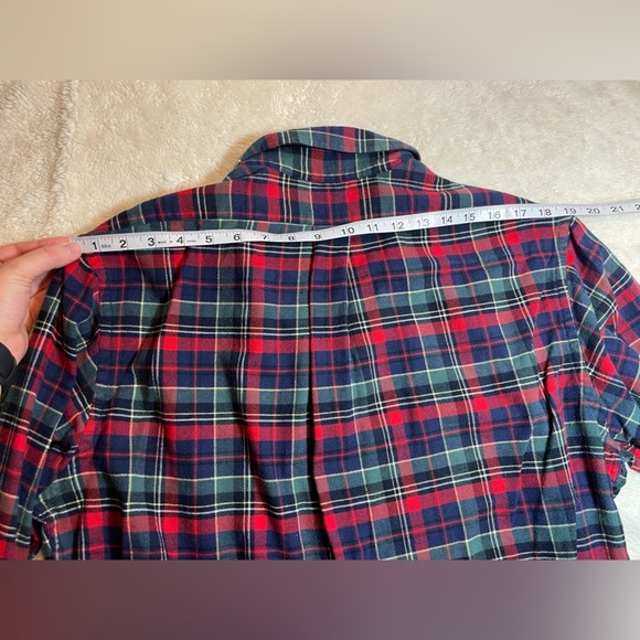 Brooks Brothers Red and Green Casual Button Down Shirt - Picture 8 of 9